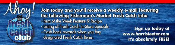 Join our Fresh Catch Club and begin earning your $5.00 reward today!